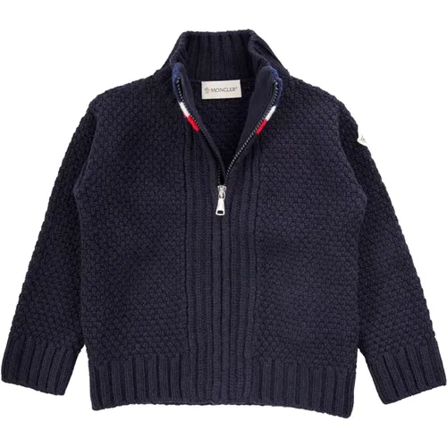 Kinder Pullover - Blau Regular Fit - Moncler - Modalova