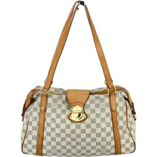 Pre-owned Cotton handbags , female, Sizes: ONE SIZE - Louis Vuitton Vintage - Modalova