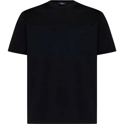 Mens Clothing T-Shirts Polos Ss24 , male, Sizes: L, M, 2XL, XL, S - Herno - Modalova