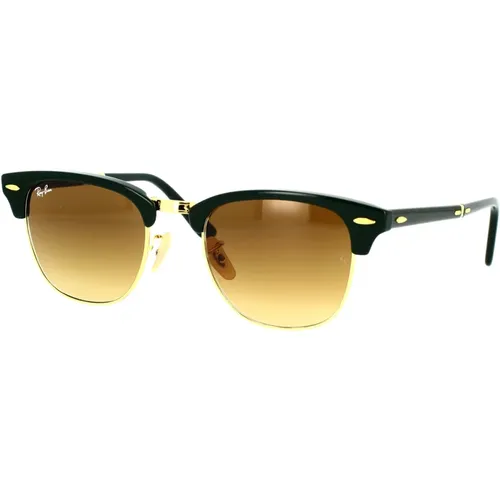 Folding Clubmaster Sunglasses , unisex, Sizes: 51 MM - Ray-Ban - Modalova