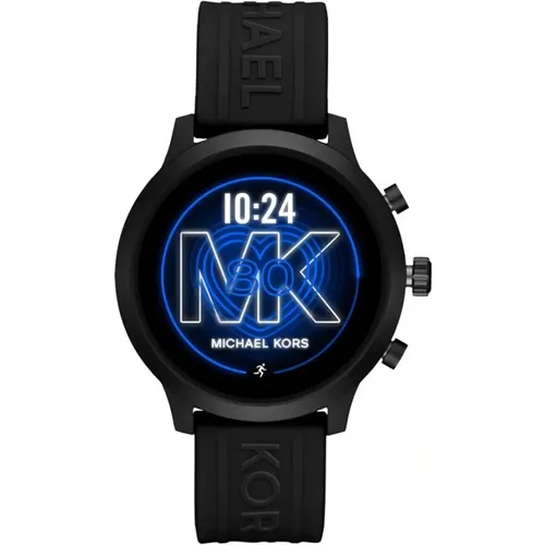 Quartz Digital Watch , male, Sizes: ONE SIZE - Michael Kors - Modalova