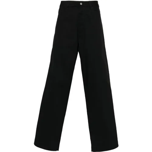 Armani Schwarze Stretch-Jeans , Herren, Größe: W31 - Emporio Armani - Modalova