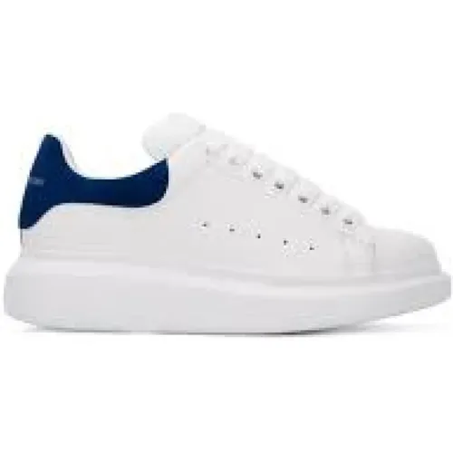 Premium Leder Plateau Sneakers , Damen, Größe: 40 1/2 EU - alexander mcqueen - Modalova