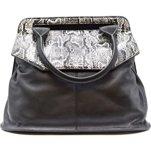 Leather Tote Bag , female, Sizes: ONE SIZE - alexander mcqueen - Modalova