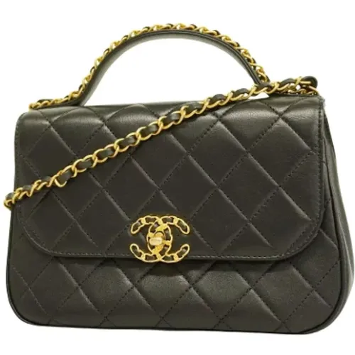 Pre-owned Leather chanel-bags , female, Sizes: ONE SIZE - Chanel Vintage - Modalova