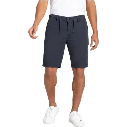 Denim Jog'n Short Bermuda Chino Design , Herren, Größe: W33 - MAC - Modalova