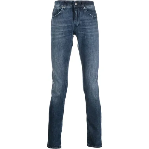 Slim Fit Jeans , male, Sizes: W40 - Dondup - Modalova