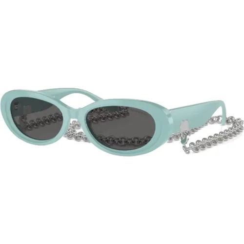 Sole Sonnenbrille für Frauen , Damen, Größe: 54 MM - Tiffany & Co. - Modalova
