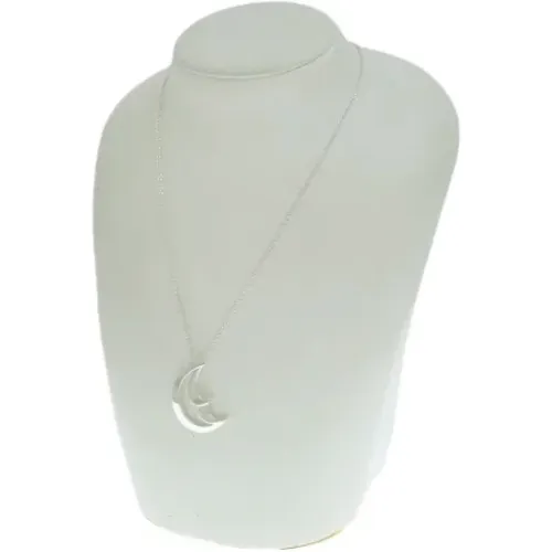 Silver Necklace Tiffany Co. AB Good Condition , female, Sizes: ONE SIZE - Tiffany & Co. Pre-owned - Modalova