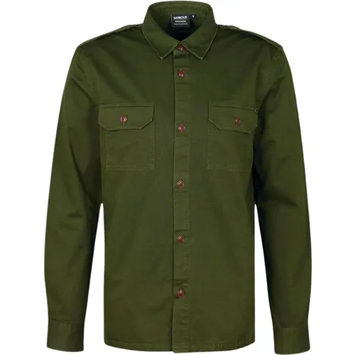 Herren Overshirt Jacke Abbe Barbour - Barbour - Modalova