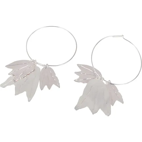 Silver Culture Earrings 1 , female, Sizes: ONE SIZE - Jil Sander - Modalova