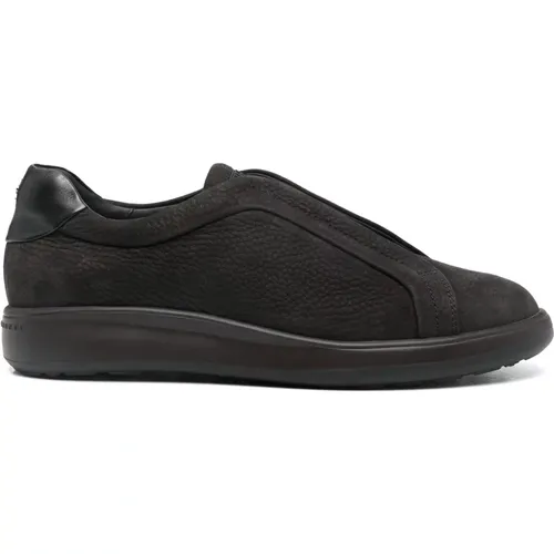 Italian Leather Sneakers with Rubber Sole , male, Sizes: 9 1/2 UK, 8 1/2 UK, 9 UK, 11 UK, 8 UK, 10 UK - Fratelli Rossetti - Modalova