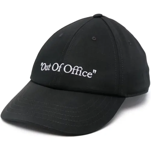 Baseball Cap Out Of Office , male, Sizes: M, L - Off White - Modalova