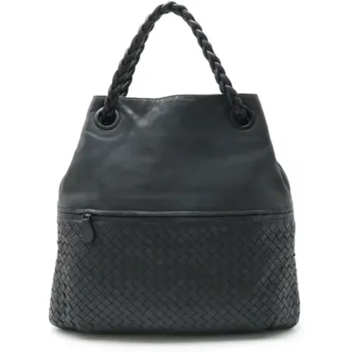 Pre-owned Leather totes , female, Sizes: ONE SIZE - Bottega Veneta Vintage - Modalova