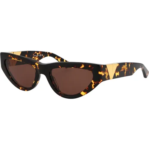 Stylish Sunglasses Bv1176S , female, Sizes: 55 MM - Bottega Veneta - Modalova