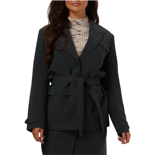 Grüner Blazer NOA R PES 345 , Damen, Größe: XL - Aaiko - Modalova