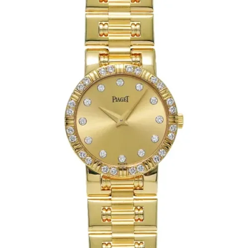 Pre-owned Gold watches , female, Sizes: ONE SIZE - Piaget Pre-owned - Modalova