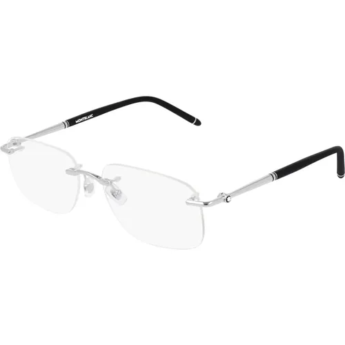 Glasses,Stilvolle Brille Mb0071O Schwarz,Stylische Brille Mb0071O Schwarz - Montblanc - Modalova