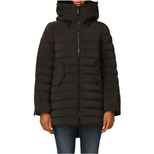 Winter Fur Trim Down Jacket , female, Sizes: 2XS, M - Peuterey - Modalova