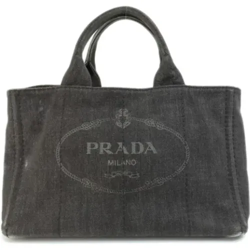 Pre-owned Canvas totes , female, Sizes: ONE SIZE - Prada Vintage - Modalova