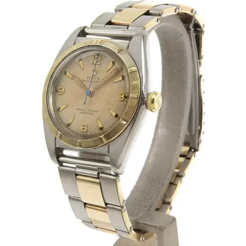 Pre-owned Stainless Steel watches , male, Sizes: ONE SIZE - Rolex Vintage - Modalova