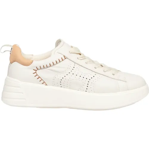 Womens Shoes Sneakers Brown Ss24 , female, Sizes: 7 UK, 5 UK, 4 UK, 2 UK, 2 1/2 UK, 3 UK, 6 UK, 4 1/2 UK - Hogan - Modalova