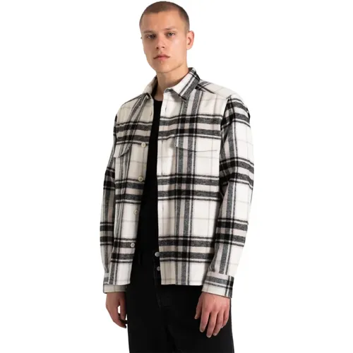 Baumwoll Overshirt , Herren, Größe: S - drykorn - Modalova