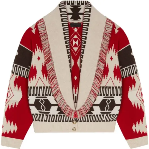 Roter Tribal Print Pullover Alanui - Alanui - Modalova