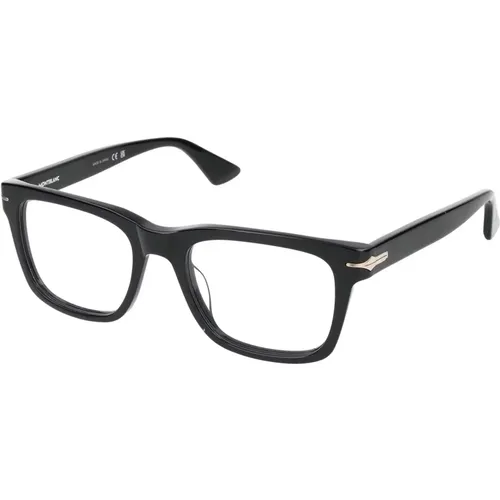 Stilvolle Brille Mb0266O , Herren, Größe: 52 MM - Montblanc - Modalova