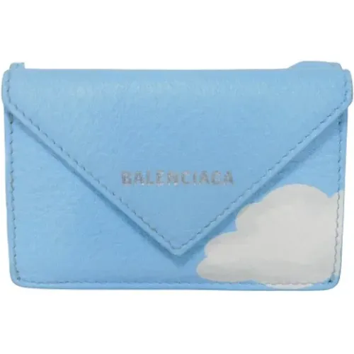 Pre-owned Leather wallets , female, Sizes: ONE SIZE - Balenciaga Vintage - Modalova