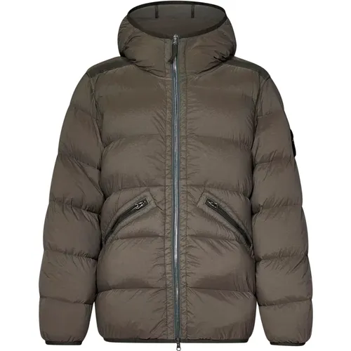 Beige Jacke Aw24 Stilvoller Komfort - Stone Island - Modalova