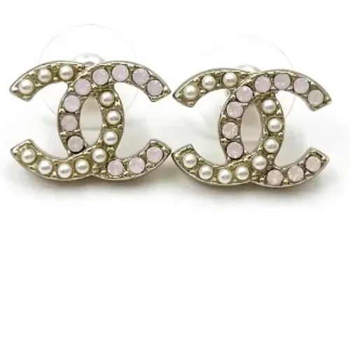 Pre-owned Fabric earrings , female, Sizes: ONE SIZE - Chanel Vintage - Modalova