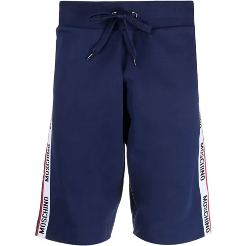 Men's Shorts Stylish Design , male, Sizes: L, XS - Moschino - Modalova