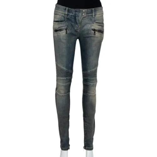 Pre-owned Denim jeans , female, Sizes: M - Balmain Pre-owned - Modalova