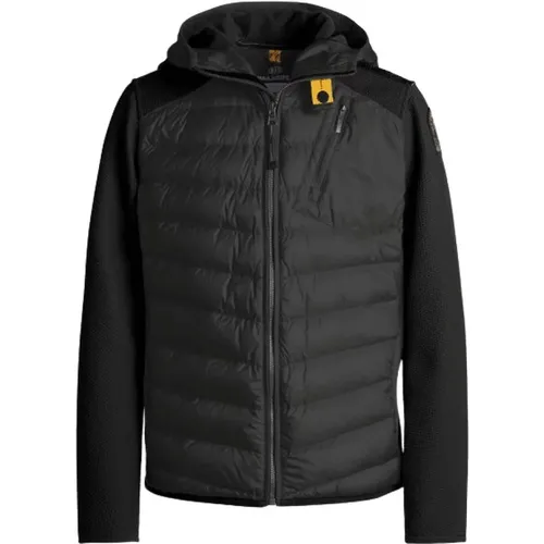 Sportliche Hybrid-Kapuzenjacke Nolan Schwarz - Parajumpers - Modalova