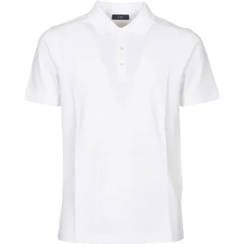 Men's Clothing T-Shirts & Polos Ss24 , male, Sizes: 3XL, 2XL, XL, L - Fay - Modalova