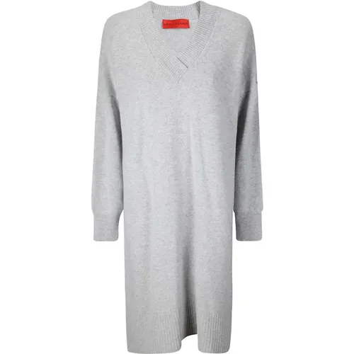 Oversized Wool V-Neck Sweater , female, Sizes: S - Wild Cashmere - Modalova