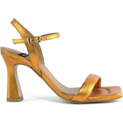 High Heel Sandals , female, Sizes: 6 UK - Angel Alarcon - Modalova