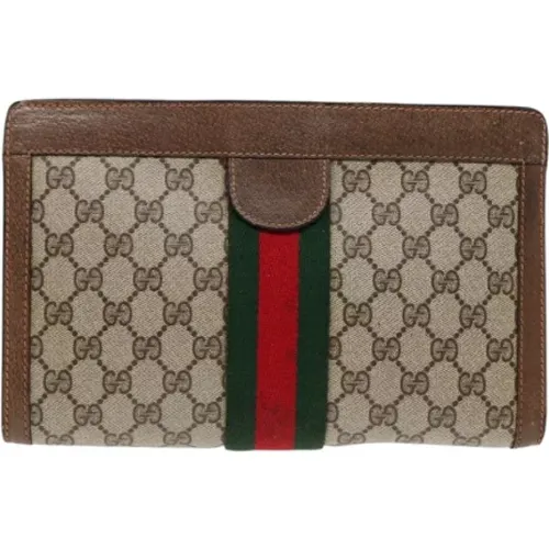 Pre-owned Canvas gucci-bags , female, Sizes: ONE SIZE - Gucci Vintage - Modalova