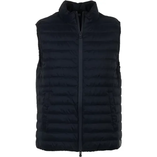 Blaue Gilet Mäntel , Herren, Größe: XL - People of Shibuya - Modalova