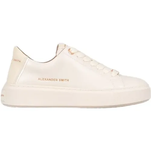 London Woman Cream Sneakers - Alexander Smith - Modalova