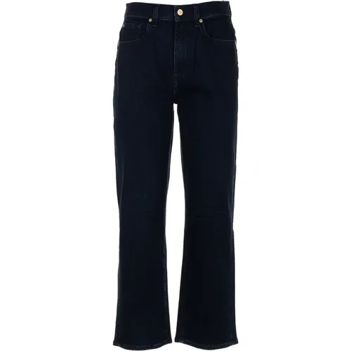 Moderne Straight Soho Jeans , Damen, Größe: W28 - 7 For All Mankind - Modalova