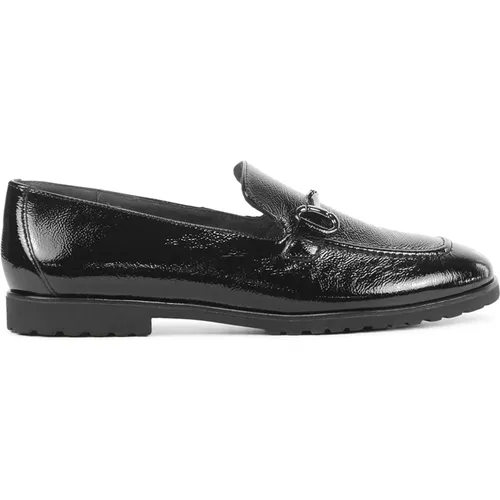 Schwarze Slip-On Schuhe , Damen, Größe: 37 1/2 EU - Paul Green - Modalova