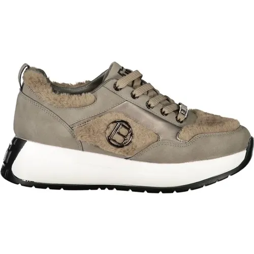 Grey Polyethylene Sneaker , female, Sizes: 7 UK, 5 UK, 6 UK, 3 UK, 8 UK, 4 UK - Laura Biagiotti - Modalova