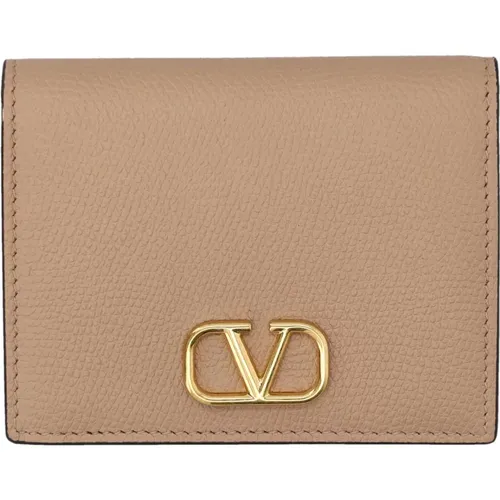 Vlogo Signature Flap Französische Brieftasche , Damen, Größe: ONE Size - Valentino Garavani - Modalova