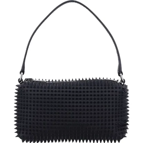 Schwarze Handtasche mit Gumminoppen , Damen, Größe: ONE Size - alexander wang - Modalova