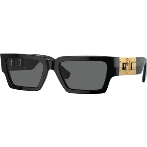 Luxuriöse Sonnenbrillenkollektion , unisex, Größe: 54 MM - Versace - Modalova