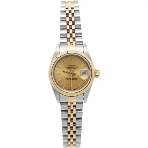 Pre-owned Rostfreier Stahl watches - Rolex Vintage - Modalova