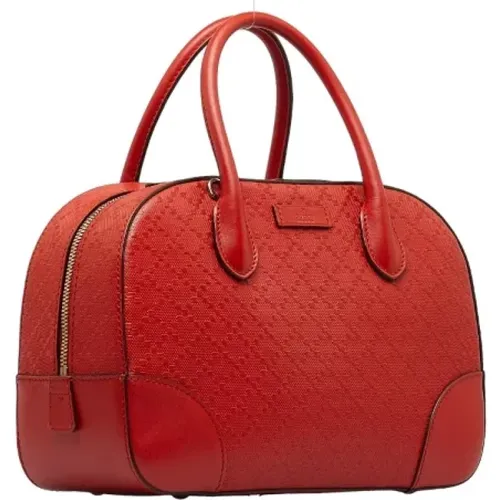 Pre-owned Leather handbags , female, Sizes: ONE SIZE - Gucci Vintage - Modalova