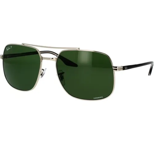 Square Polarized Sunglasses Metal Design , unisex, Sizes: 59 MM - Ray-Ban - Modalova